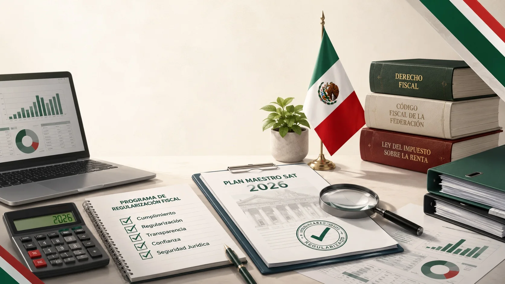 Plan Maestro SAT 2026 y Programa de Regularización Fiscal: guía práctica para contribuyentes